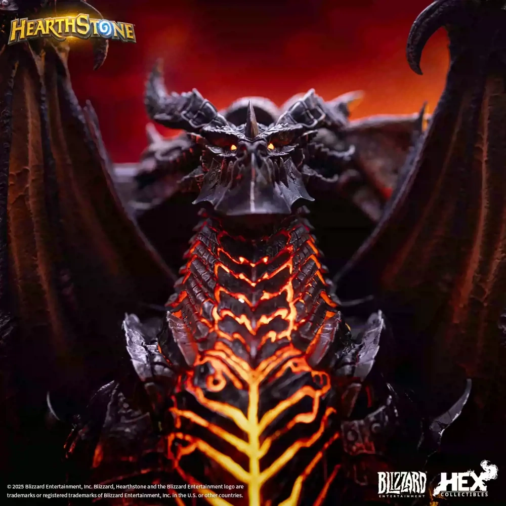【PRE-ORDER】HEX Collectibles - Blizzard Official Licensed peripheral Hearthstone Deathwing card art statue HEXFRAME05
