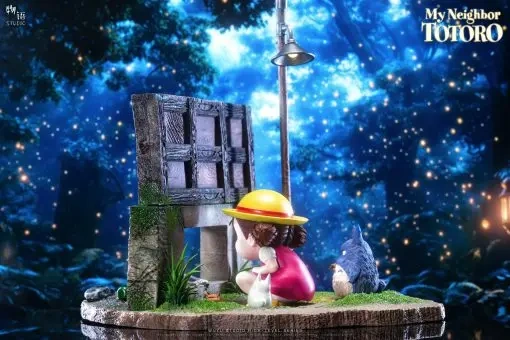 【PRE-ORDER】Wu Yu Studio - My Neighbor Totoro Hayao Miyazaki Desktop Series 05 The Happiest Search Mei Hide-and-Seek with Totoro