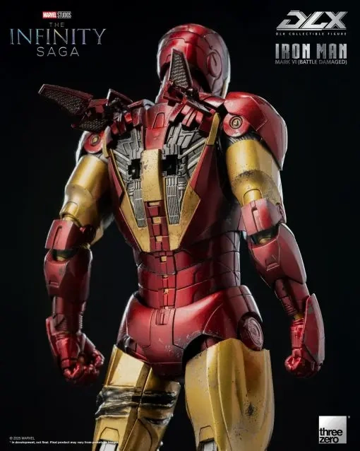 【PRE-ORDER】Threezero - Marvel Studios: The Infinity Saga DLX Iron Man Mark 6 Battle Damaged Version 3Z09180C0