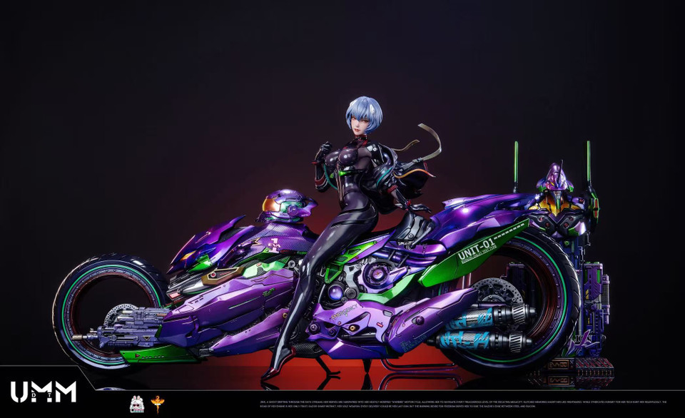 【PRE-ORDER】DT Studio - Neon Genesis Evangelion Ayanami Rei sci-fi motorcycle
