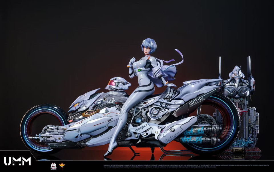 【PRE-ORDER】DT Studio - Neon Genesis Evangelion Ayanami Rei sci-fi motorcycle