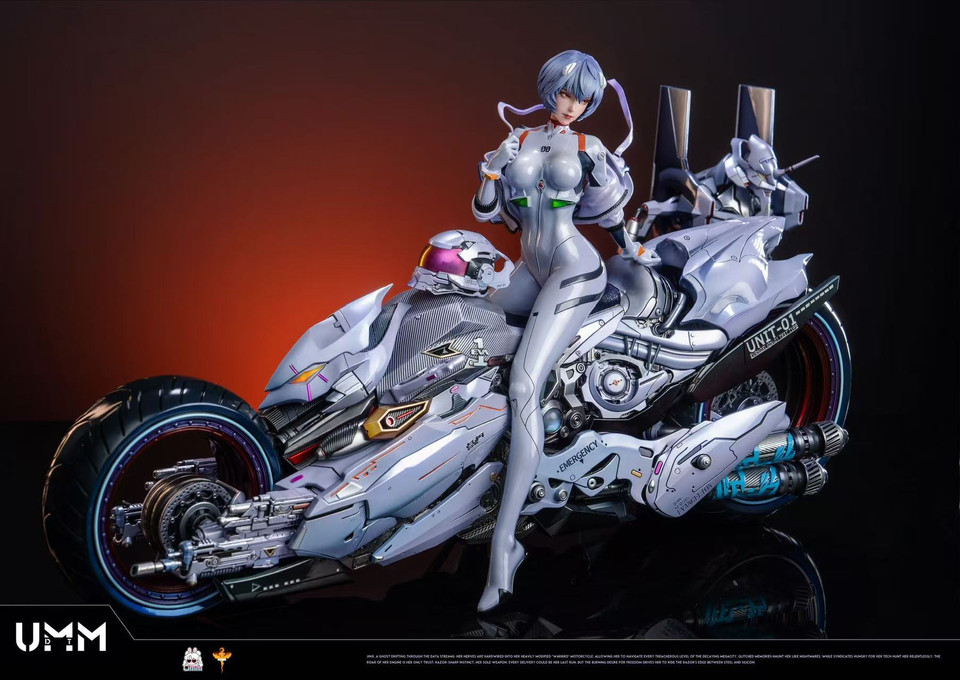 【PRE-ORDER】DT Studio - Neon Genesis Evangelion Ayanami Rei sci-fi motorcycle