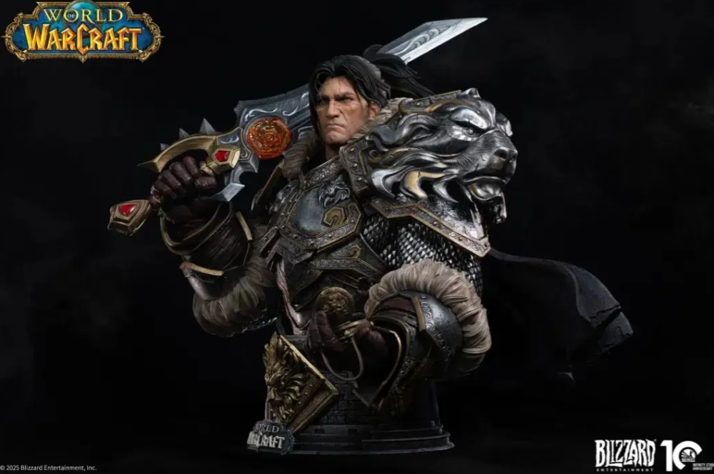 【PRE-ORDER】Infinity Studio - World of Warcraft Varian Wrynn 1/3 Scale Bust (Licensed)