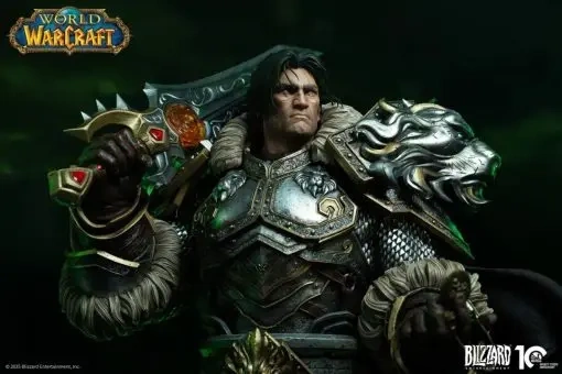 【PRE-ORDER】Infinity Studio - World of Warcraft Varian Wrynn 1/3 Scale Bust (Licensed)