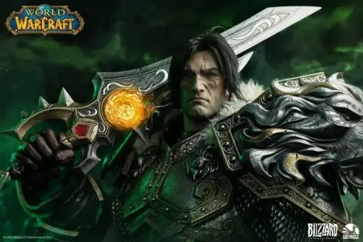 【PRE-ORDER】Infinity Studio - World of Warcraft Varian Wrynn 1/3 Scale Bust (Licensed)