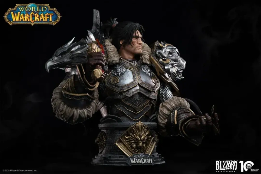 【PRE-ORDER】Infinity Studio - World of Warcraft Varian Wrynn 1/3 Scale Bust (Licensed)