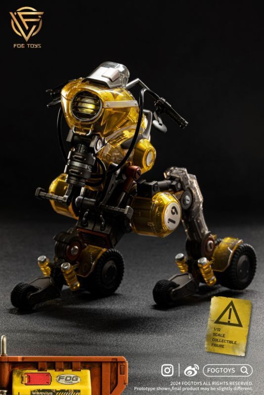 【IN-STOCK】FOGTOYS “Raptor” Translucent .VER 1/12  02RT