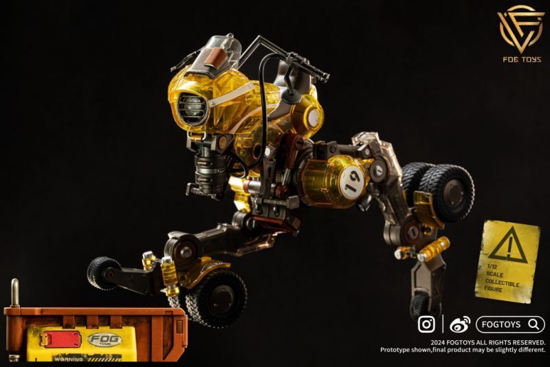 【IN-STOCK】FOGTOYS “Raptor” Translucent .VER 1/12  02RT