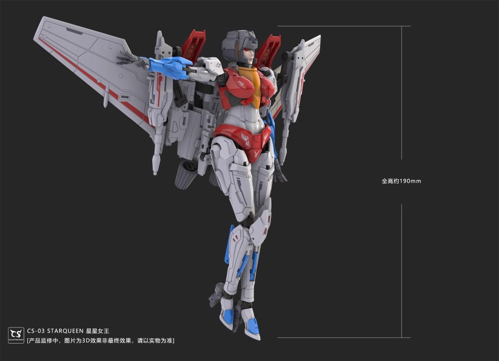 【IN-STOCK】Collection Space Red M Spider Machine Mother 19cm CS-03