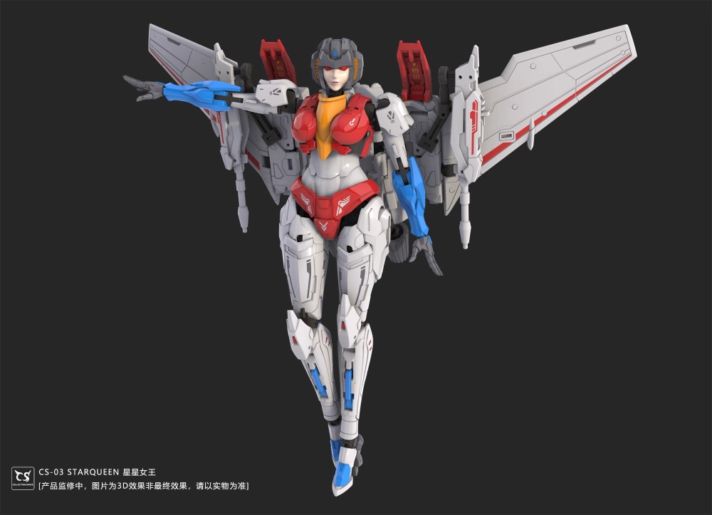 【IN-STOCK】Collection Space Red M Spider Machine Mother 19cm CS-03