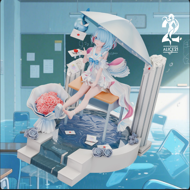 【PRE-ORDER】Alice21 Studio 1:6 Wedding Dress Arona with LED