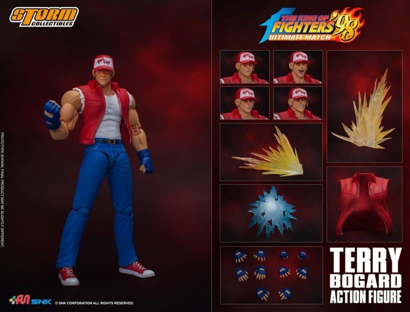 【IN-STOCK】Storm Toys KOF98 TERRY BOGARD 1/12 SKKF-04