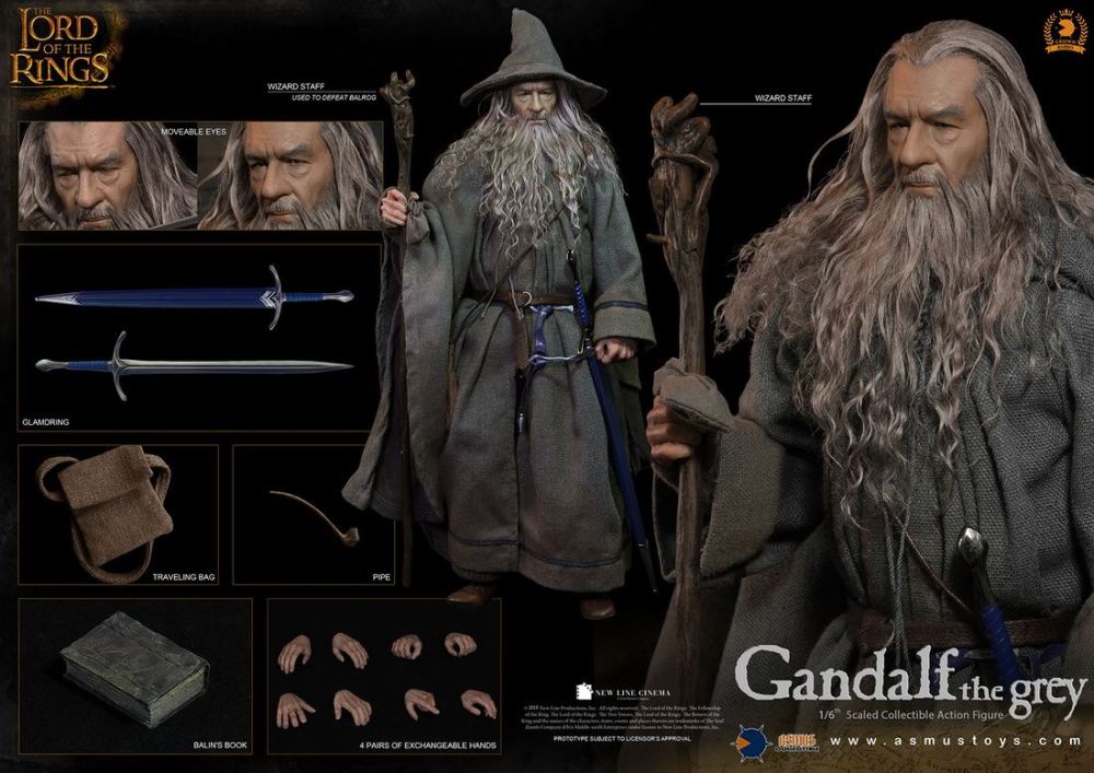 【IN-STOCK】Asmus Toys Lord of the Rings Gandalf   1/6 CRW001