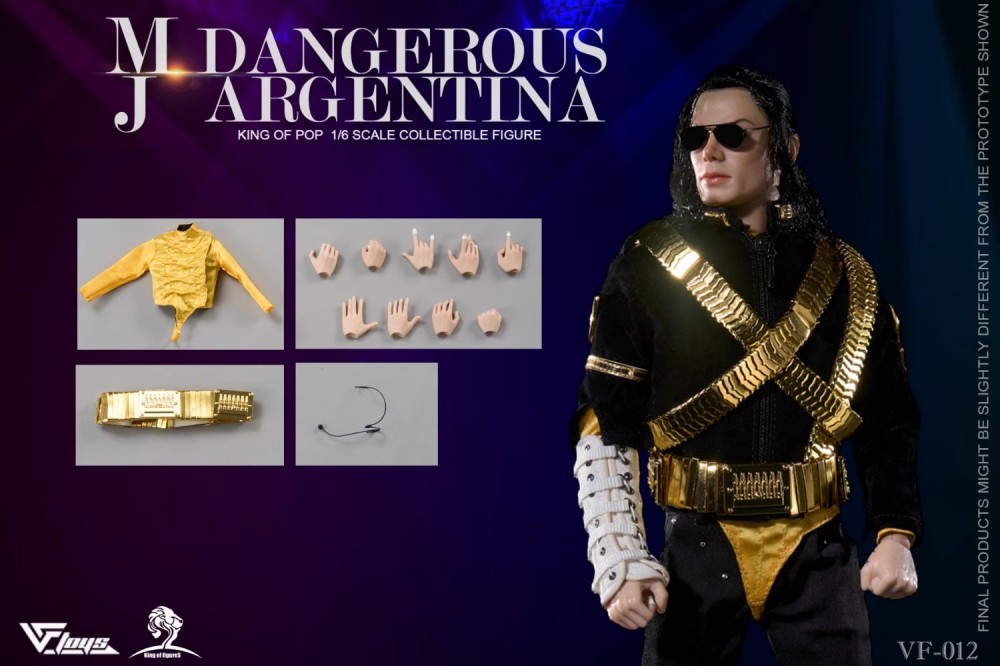 【IN-STOCK】VFTOYS+King of Figure MJ Danger Argentina 1/6 VF-012