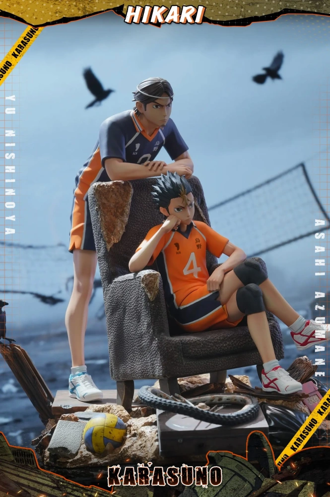 【PRE-ORDER】HIKARI Studio - Haikyu!! Yu Nishinoya & Asahi Azumane