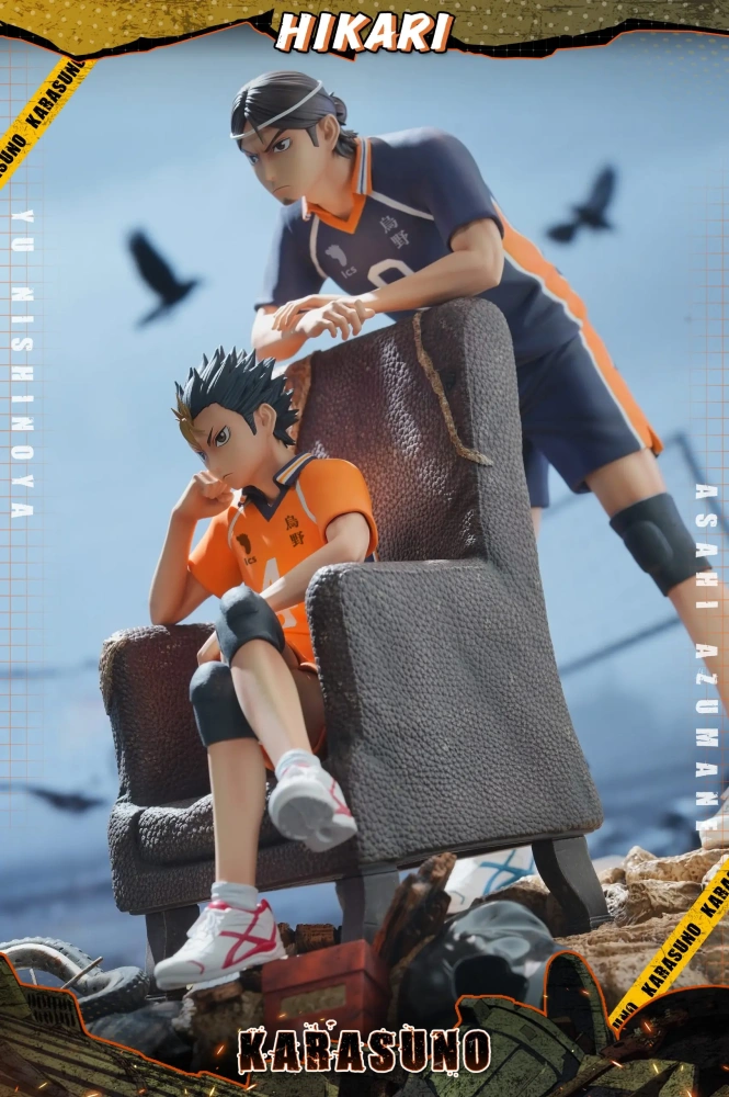 【PRE-ORDER】HIKARI Studio - Haikyu!! Yu Nishinoya & Asahi Azumane