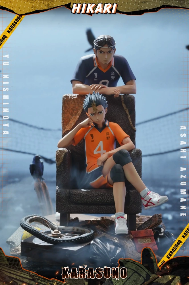 【PRE-ORDER】HIKARI Studio - Haikyu!! Yu Nishinoya & Asahi Azumane