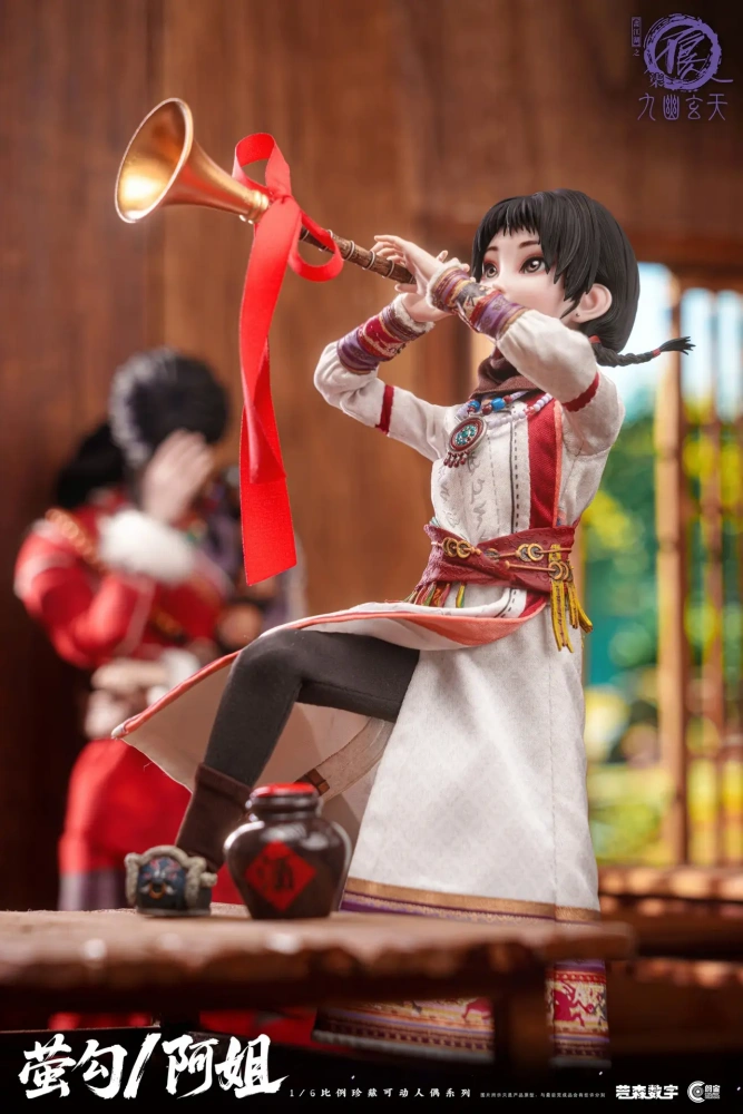 【PRE-ORDER】Cosmic Creations  Drawing Jianghu: The Degenerate YingGou/AhJie & HouQing 1/6  CC9138 CC9139 (Licensed)