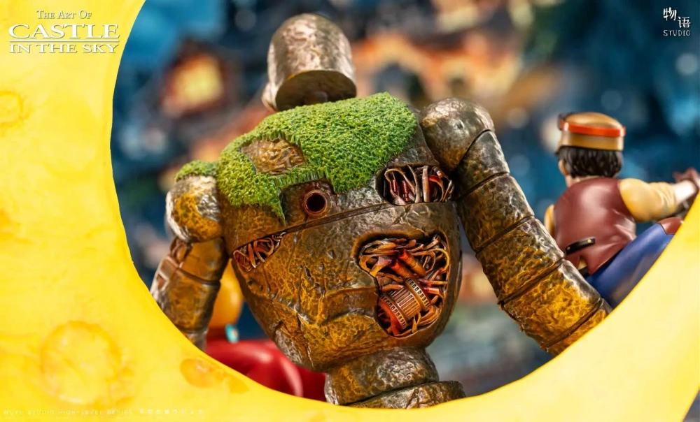 【PRE-ORDER】Wu Yu Studio Castle in the Sky: Embrace of Love Laputian Robo X Sheeta X Pazu