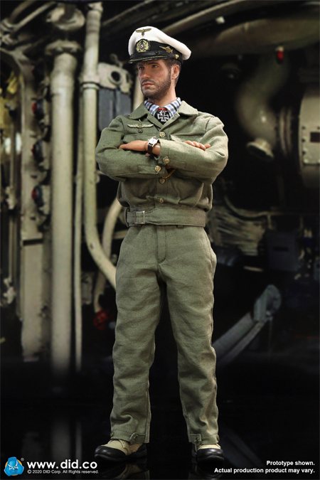 【IN-STOCK】DID E60058 & D80148 WW2 German U-Boat Commander - Lehmann &Periscope Diorama