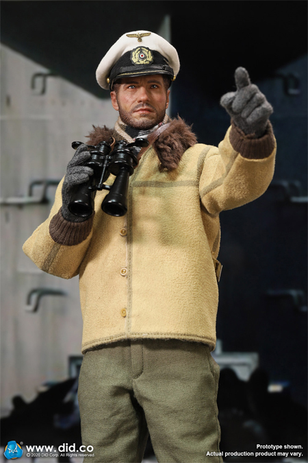 【IN-STOCK】DID E60058 & D80148 WW2 German U-Boat Commander - Lehmann &Periscope Diorama