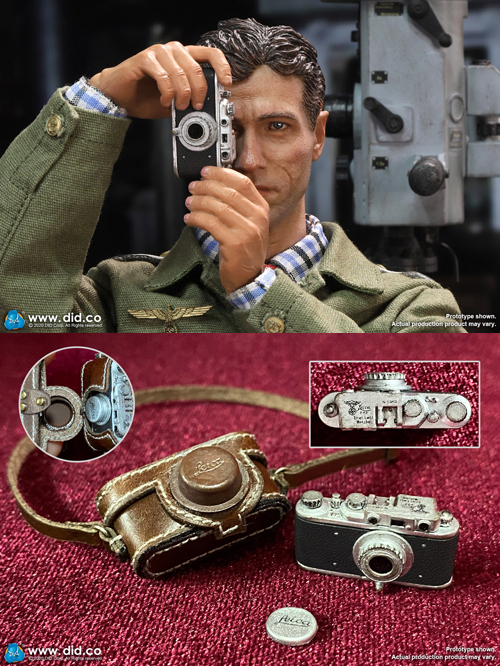 【IN-STOCK】DID E60058 & D80148 WW2 German U-Boat Commander - Lehmann &Periscope Diorama