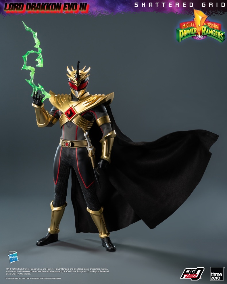【PRE-ORDER】Threezro 1/6 Mighty Morphin Power Rangers: Shattered Grid - Lord Drakkon Evo III 3Z10260W0