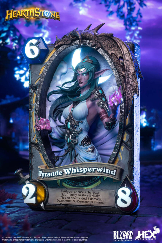 【PRE-ORDER】HEX Collectibles  Blizzard Hearthstone X Tyrande Whisperwind HEXFRAME03