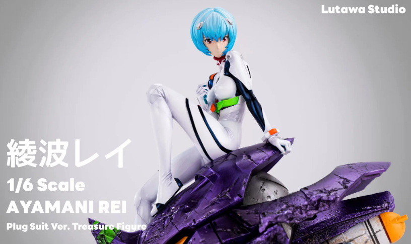 【PRE-ORDER】Click Download to save Rei Ayanami Battle Suit Neon Genesis Evangelion 1/6