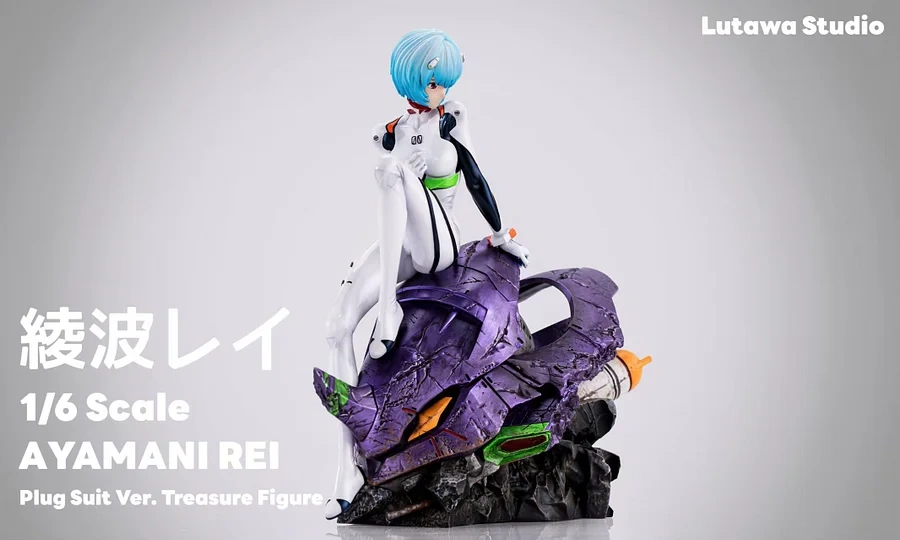【PRE-ORDER】Click Download to save Rei Ayanami Battle Suit Neon Genesis Evangelion 1/6