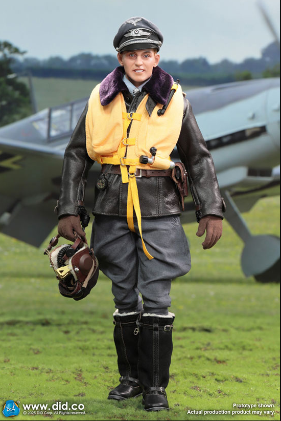 【PRE-ORDER】DID WW2 German Luftwaffe Ace Pilot  Erich Hartmann   1/6 D80190
