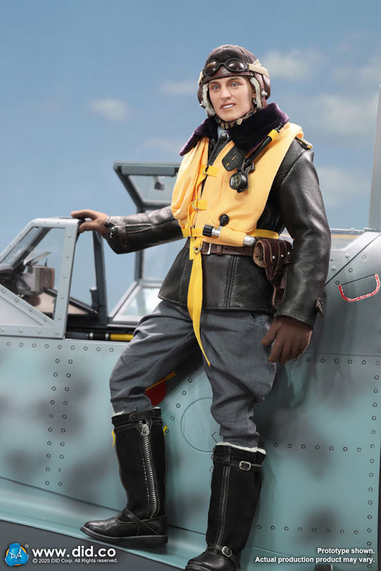 【PRE-ORDER】DID WW2 German Luftwaffe Ace Pilot  Erich Hartmann   1/6 D80190