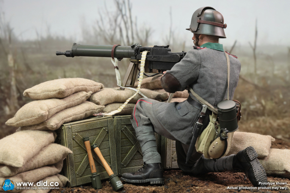 【PRE-ORDER】DID WWI German MG08 Gunner Arthur  1/6   D11015