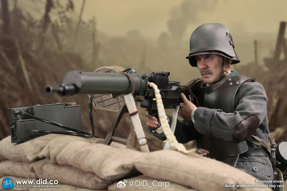 【PRE-ORDER】DID WWI German MG08 Gunner Arthur  1/6   D11015