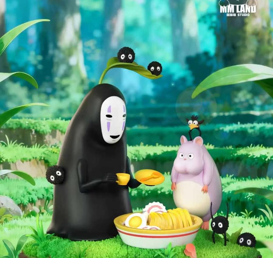 【PRE-ORDER】MMLAND Studio - No-Face and Boh's Picnic Spirited Away