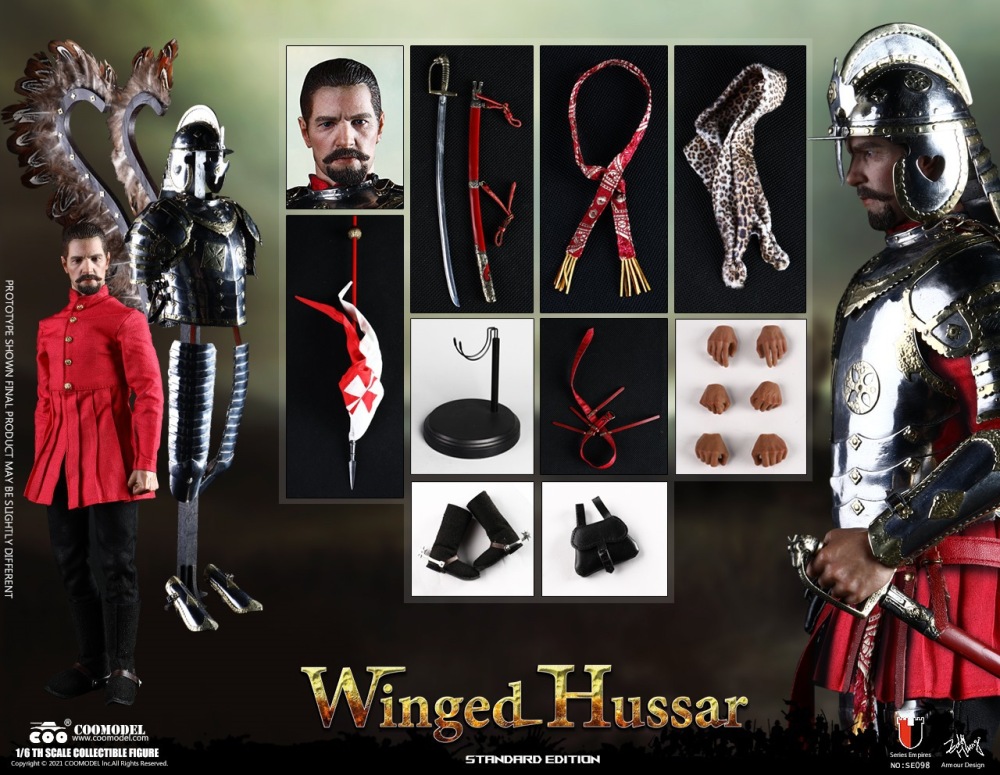 【IN-STOCK】COOMODEL Winged Hussar  (Standard Edition)   1/6 SE098