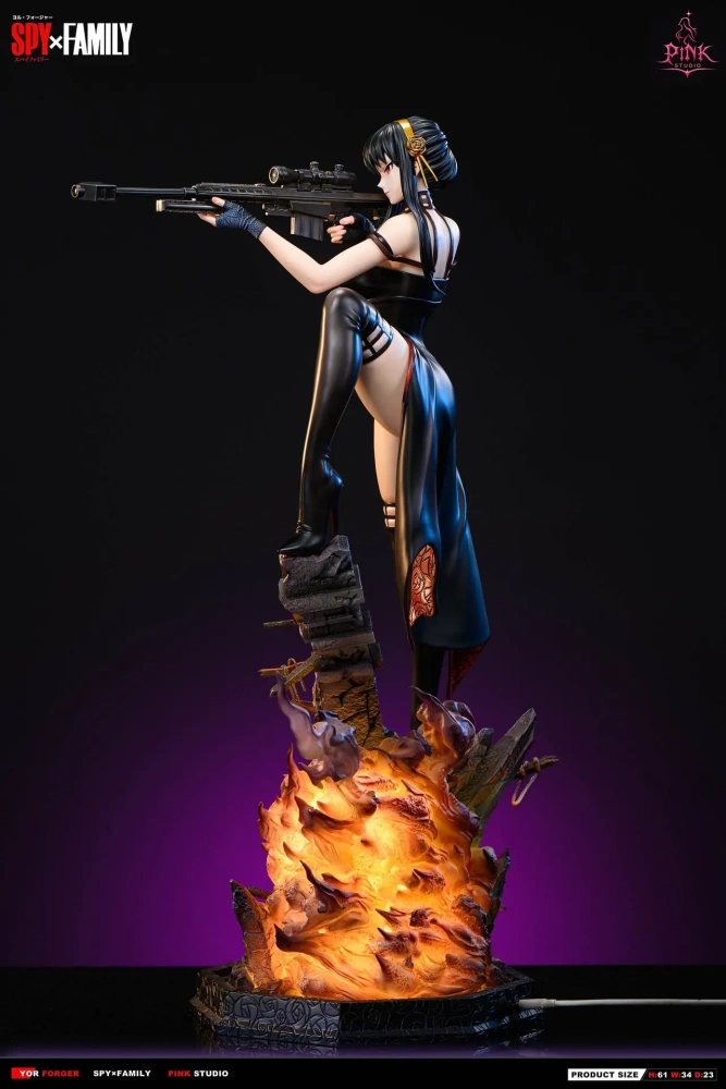 【PRE-ORDER】Pink Studio - Sniper Yor Forger Spy x Family 1/4