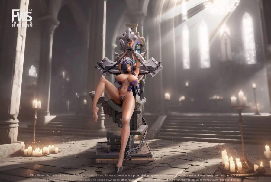 【PRE-ORDER】FWS Studio - Olica Diskrentia Kuroinu 1/6