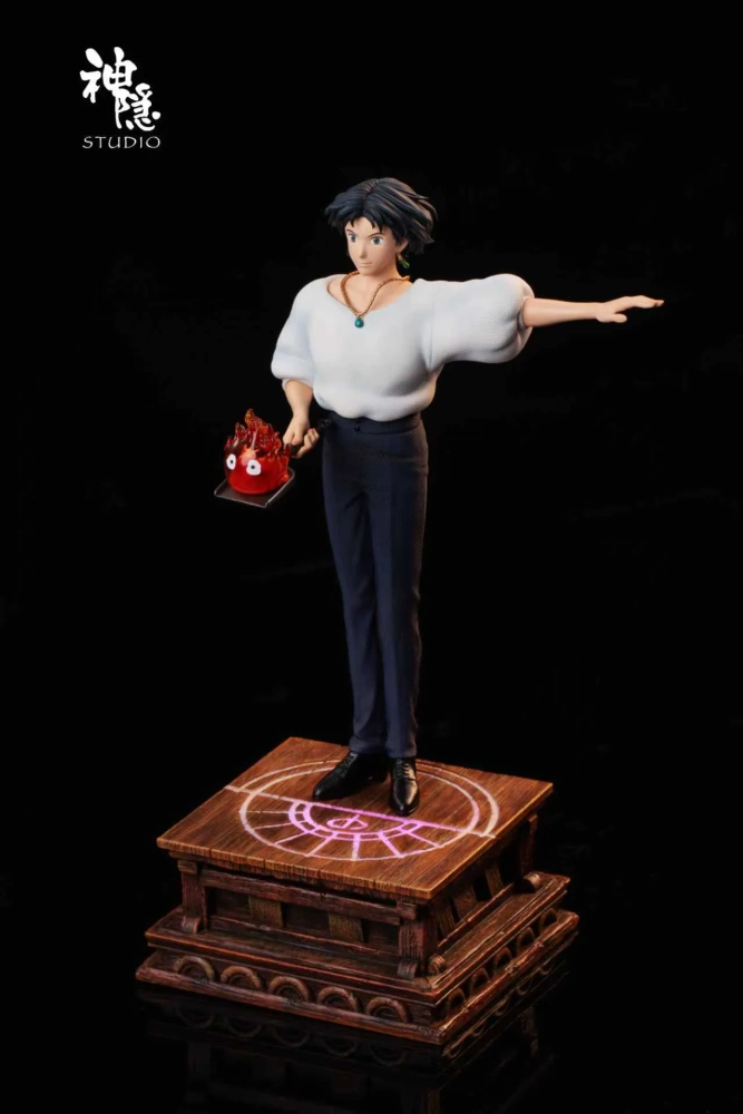 【PRE-ORDER】ShenYin Studio - Howl's Moving Castle Howl & Calcifer with LED