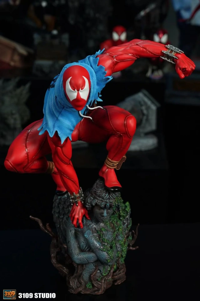 【PRE-ORDER】3109 Studio - Marvel Spider Man ： Into the Spider-Verse Series Scarlet Spider