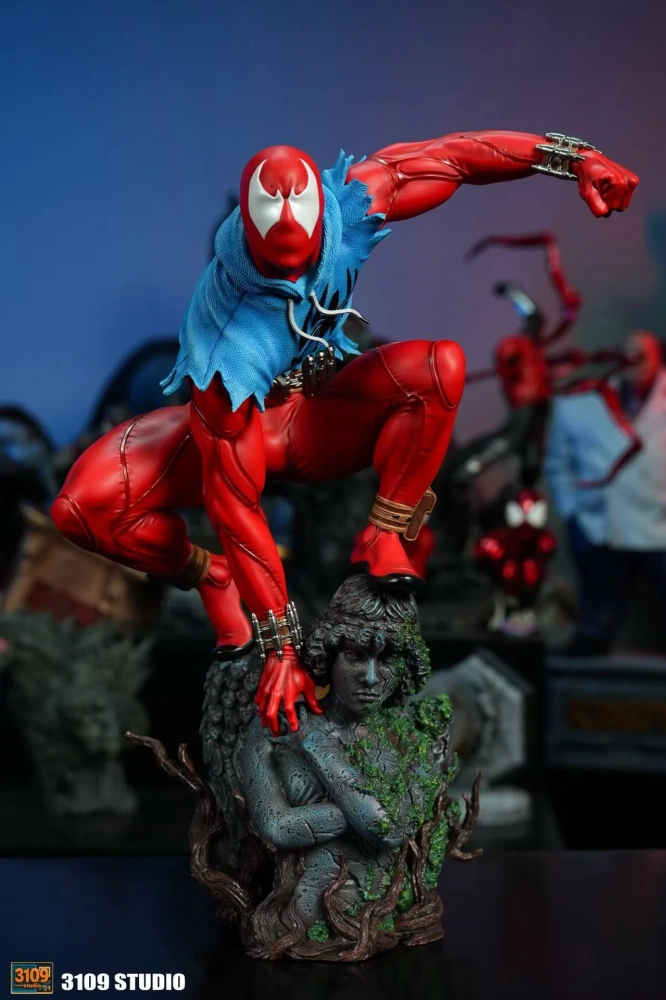 【PRE-ORDER】3109 Studio - Marvel Spider Man ： Into the Spider-Verse Series Scarlet Spider