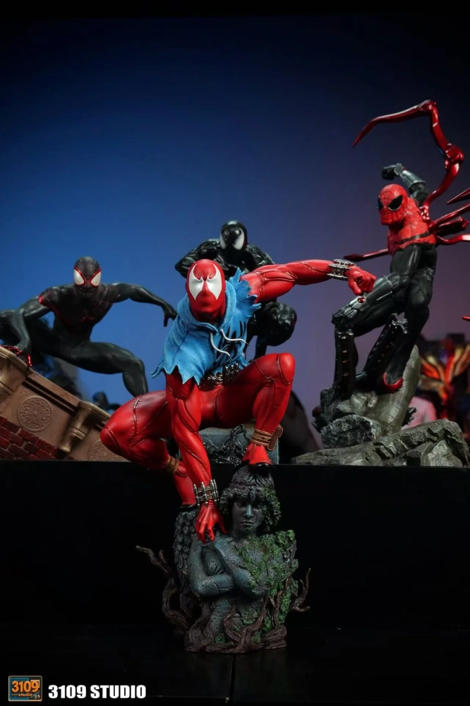 【PRE-ORDER】3109 Studio - Marvel Spider Man ： Into the Spider-Verse Series Scarlet Spider