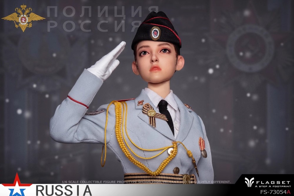 【IN-STOCK】FLAGSET Russian Female Soldiers - Ministry of Internal Affairs 1/6  FS-73054A