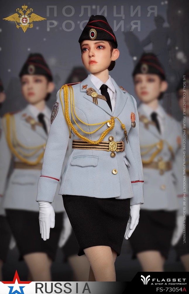 【IN-STOCK】FLAGSET Russian Female Soldiers - Ministry of Internal Affairs 1/6  FS-73054A