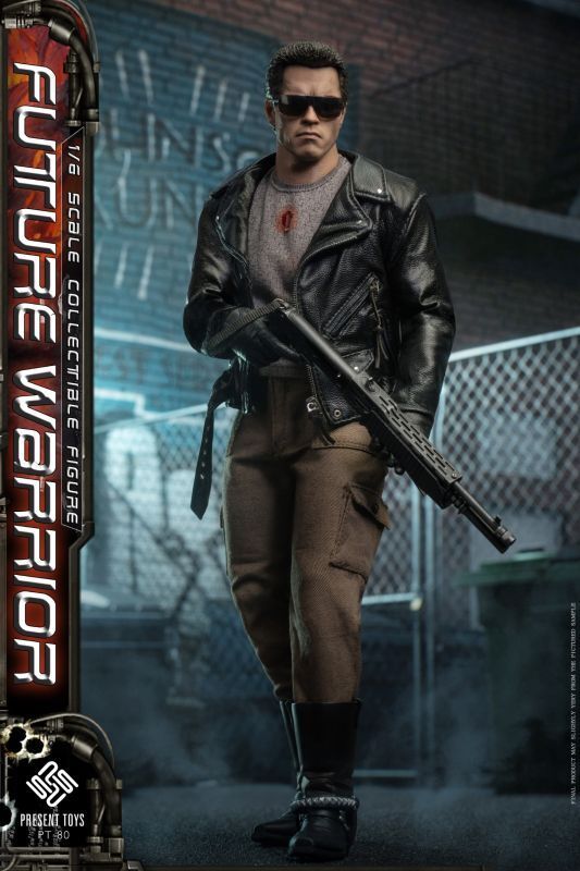 【IN-STOCK】PRESENT TOYS Future Warrior （Leather version)1/6  PT-sp80