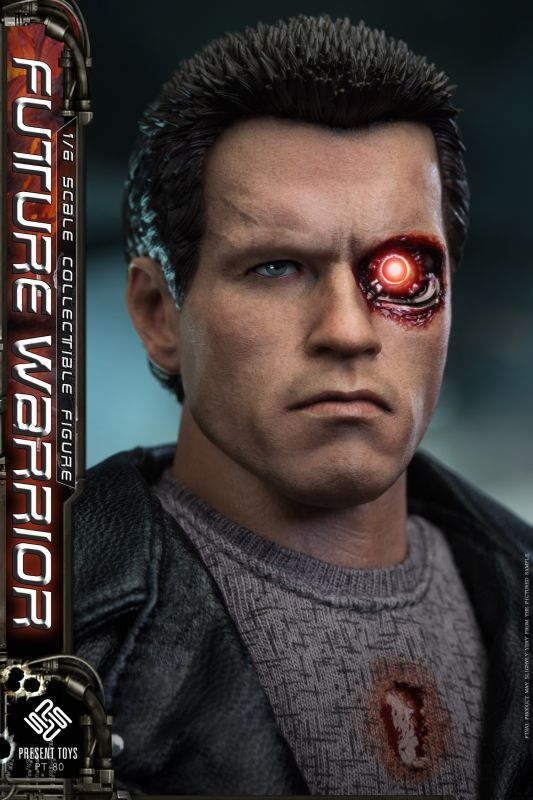 【IN-STOCK】PRESENT TOYS Future Warrior （Leather version)1/6  PT-sp80