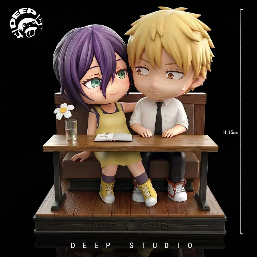 【PRE-ORDER】DEEP Studio - Reze X Denji in a Coffee Shop Chainsaw Man 1/12