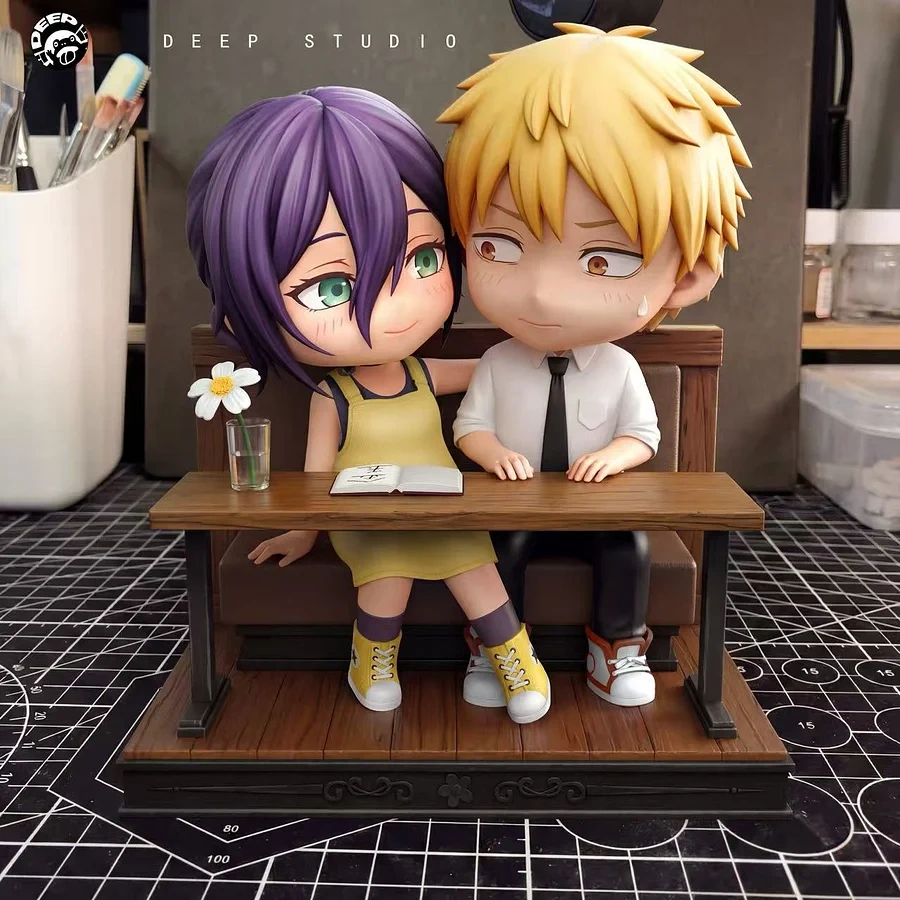 【PRE-ORDER】DEEP Studio - Reze X Denji in a Coffee Shop Chainsaw Man 1/12