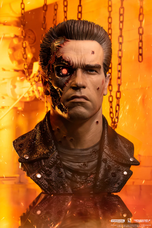 【PRE-ORDER】Terminator 2 T-800 Model 101 Battle Damaged Art Mask Exclusive Edition