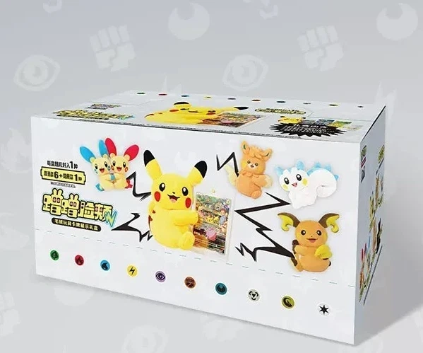 Nuzzle Cheeks Plush Card Display Gift Blind Box